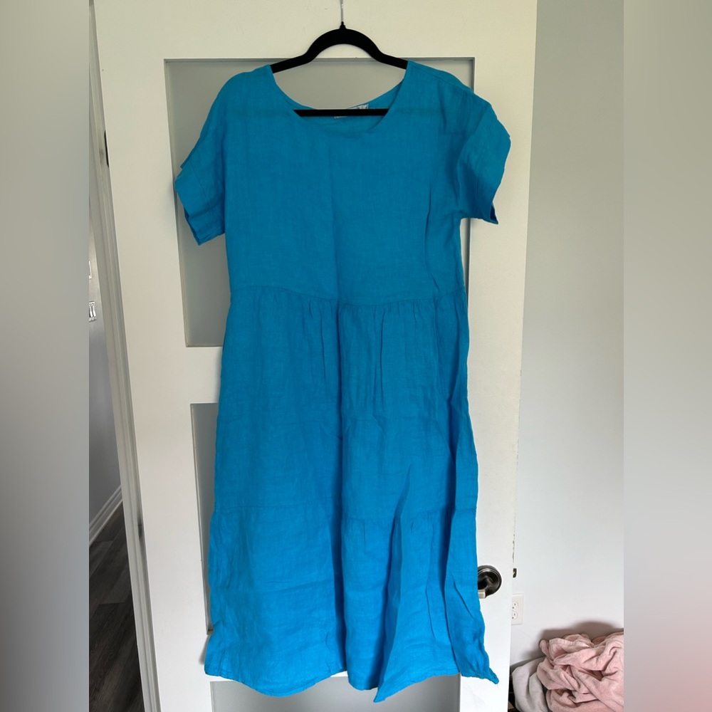 100% LINEN DRESS